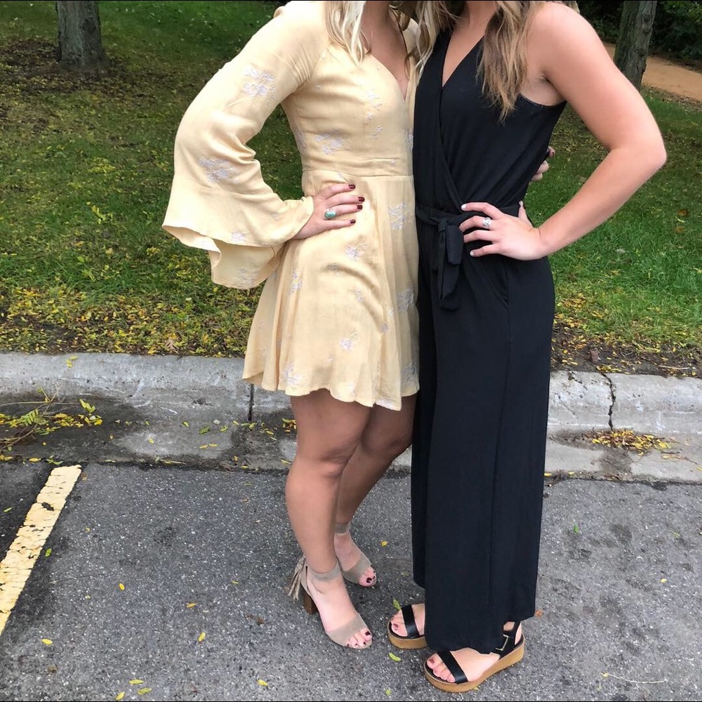 Black jumpsuit!